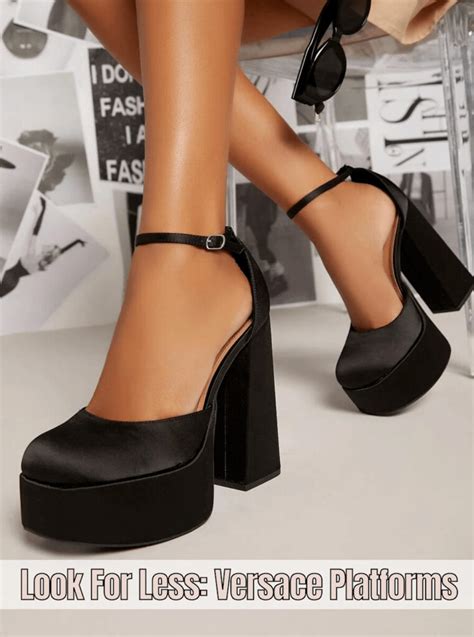 versace dupe heels|versace platform heels dupe.